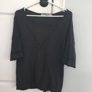 Michael Stars 3/4 scoop neck tee